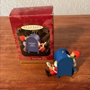 Hallmark 1997 Santa Mail Ornament